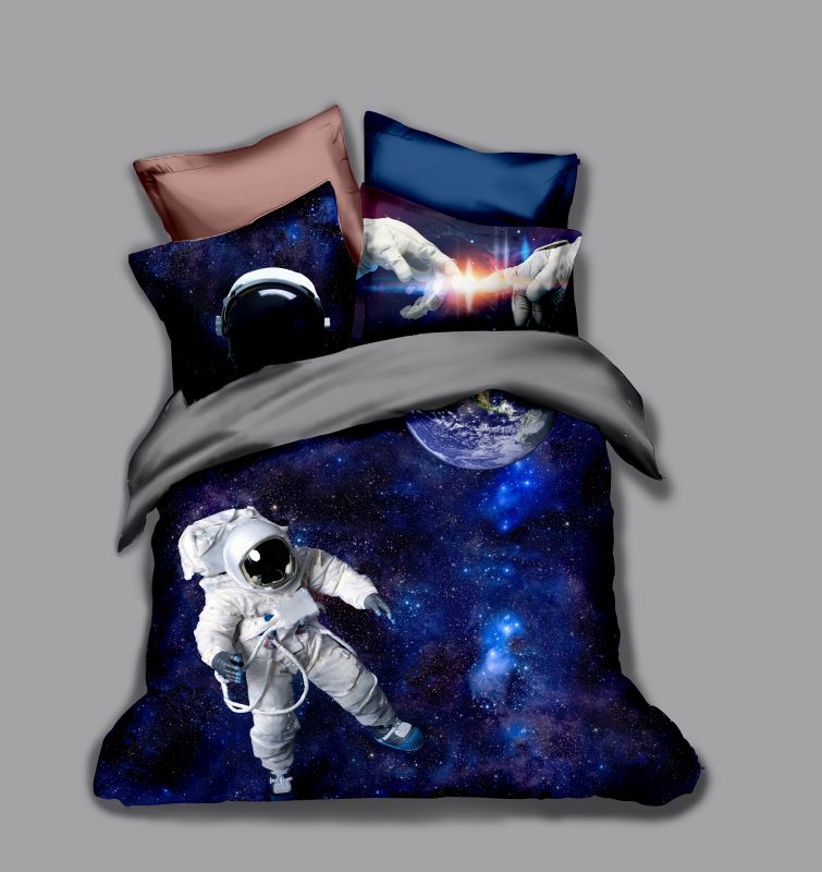 Astronaut 1 Duvet Cover and Pillowcase Set Bedding Set Astronaut 1 Duvet Cover and Pillowcase Set Bedding Set