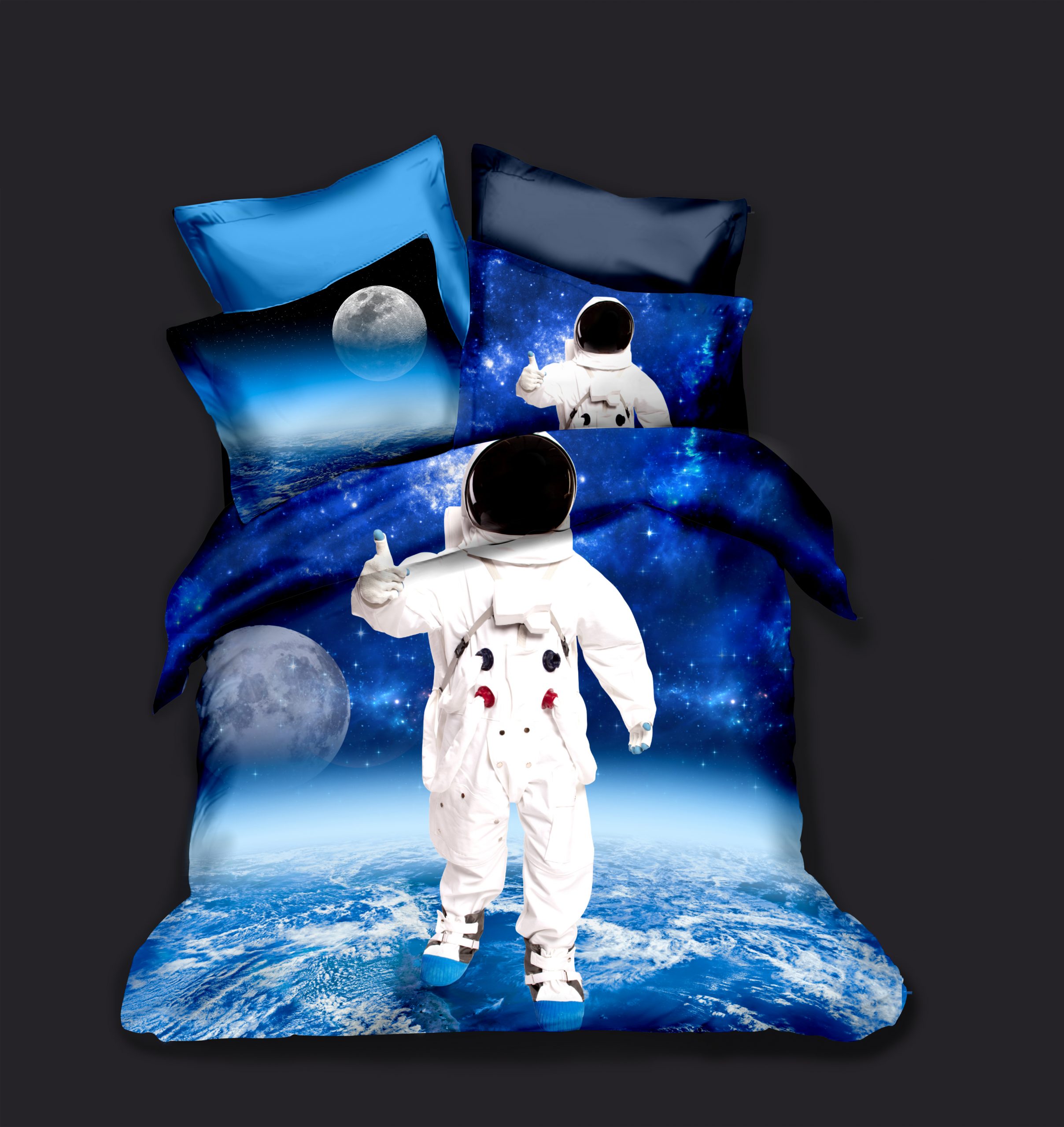 Astronaut 2 Duvet Cover and Pillowcase Set Bedding Set Astronaut 2 Duvet Cover and Pillowcase Set Bedding Set