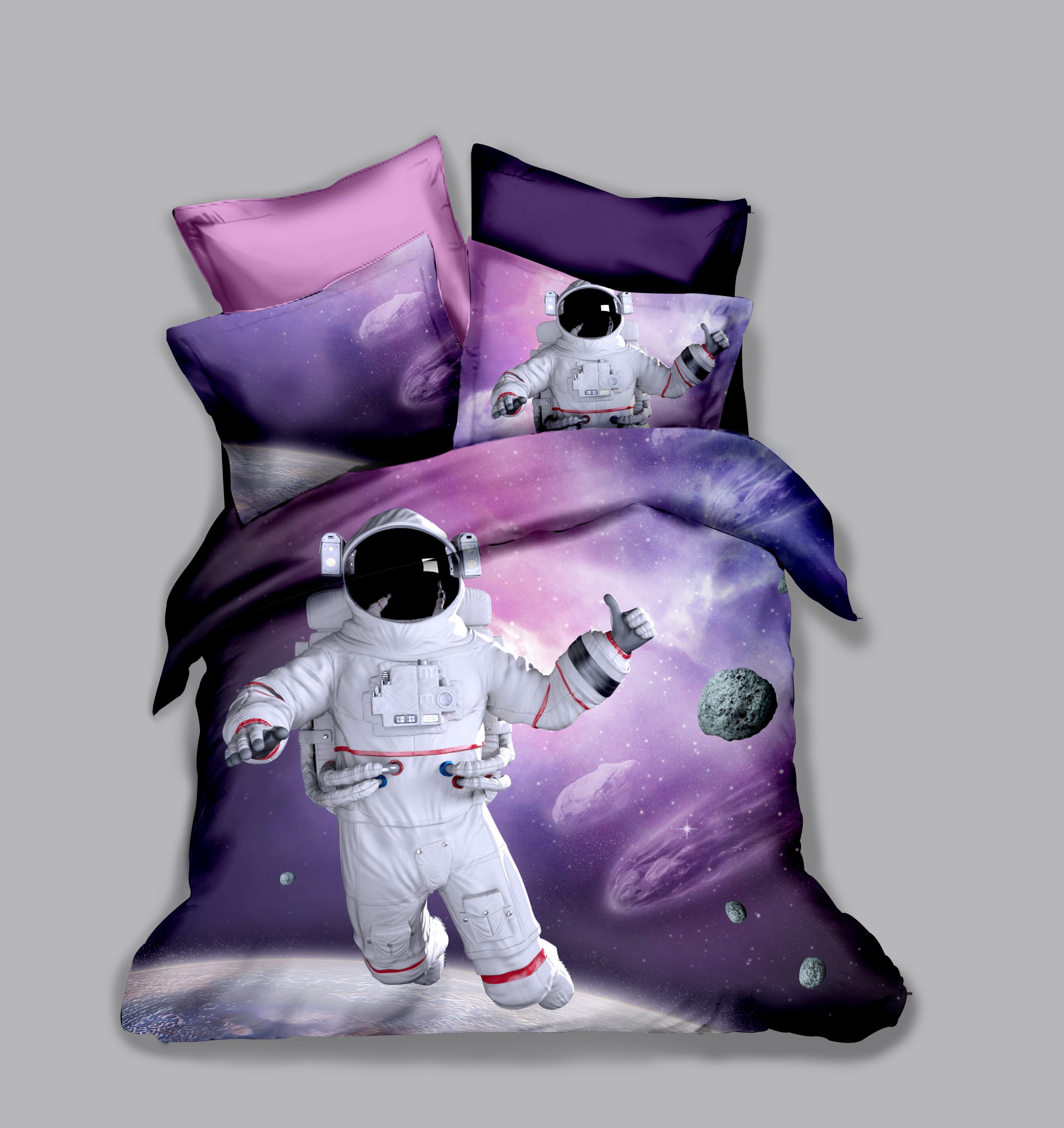 Astronaut 5 Duvet Cover and Pillowcase Set Bedding Set Astronaut 5 Duvet Cover and Pillowcase Set Bedding Set
