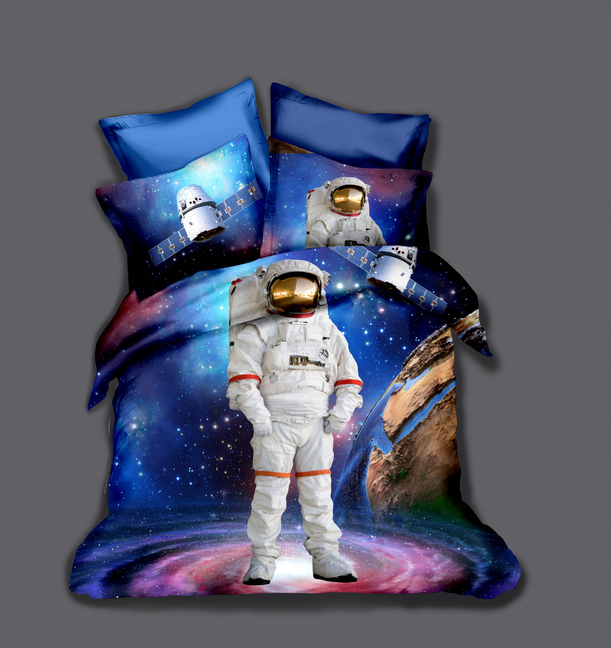 Astronaut 6 Duvet Cover and Pillowcase Set Bedding Set Astronaut 6 Duvet Cover and Pillowcase Set Bedding Set