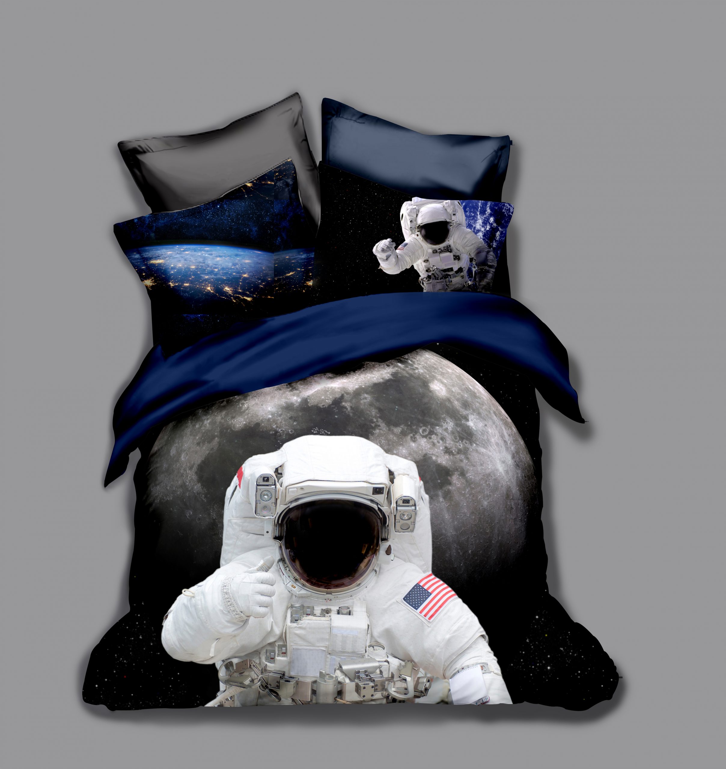 Astronaut Duvet Cover and Pillowcase Set Bedding Set Astronaut Duvet Cover and Pillowcase Set Bedding Set