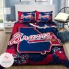 Atlanta Braves Bedding Set (Duvet Cover & Pillowcases)-