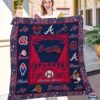 Atlanta Braves Mlb Logo History Personalized Bedding Set