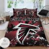Atlanta Falcons 3D Logo Art Duvet Cover Bedding Set
