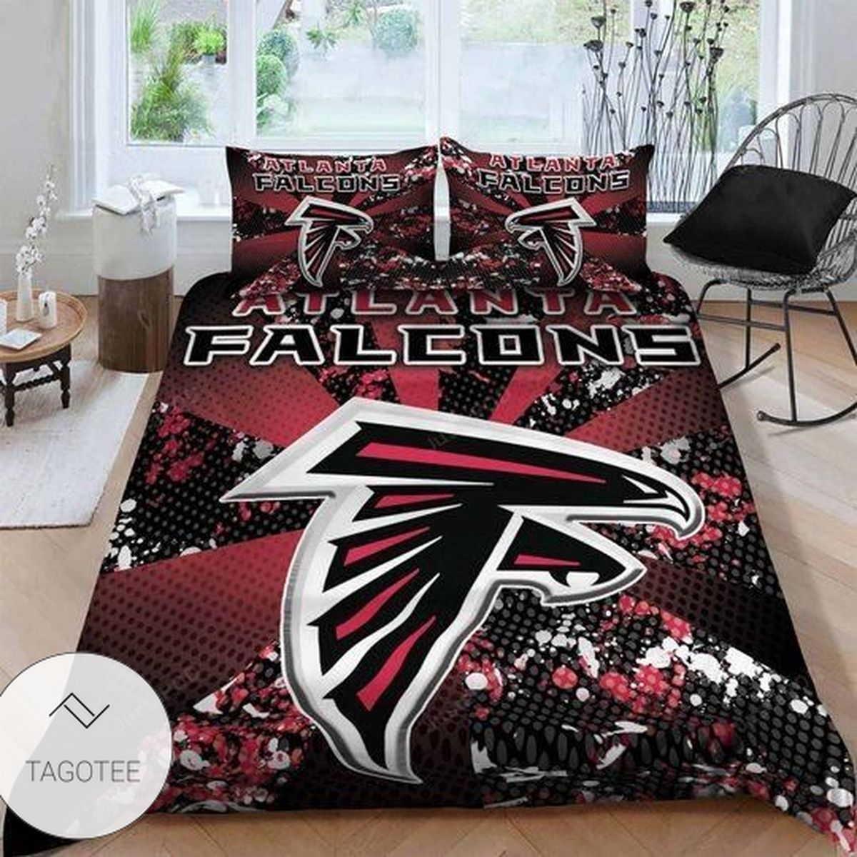 Atlanta Falcons 3D Logo Art Duvet Cover Bedding Set Atlanta Falcons 3D Logo Art Duvet Cover Bedding Set