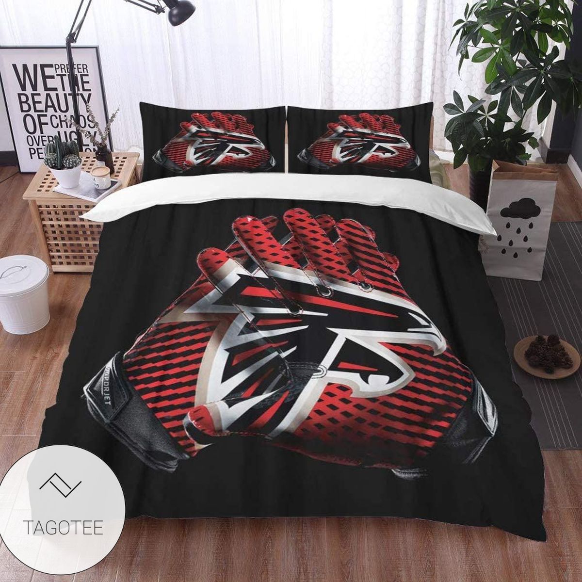 Atlanta Falcons Glove Bedding Set Atlanta Falcons Glove Bedding Set