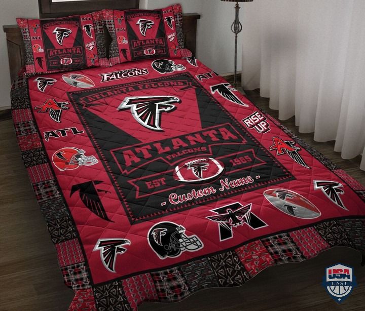 Atlanta-Falcons-Nfl-Logo-History-Personalized-Bedding-Set-1