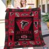 Atlanta Falcons Nfl Logo History Personalized Bedding Set