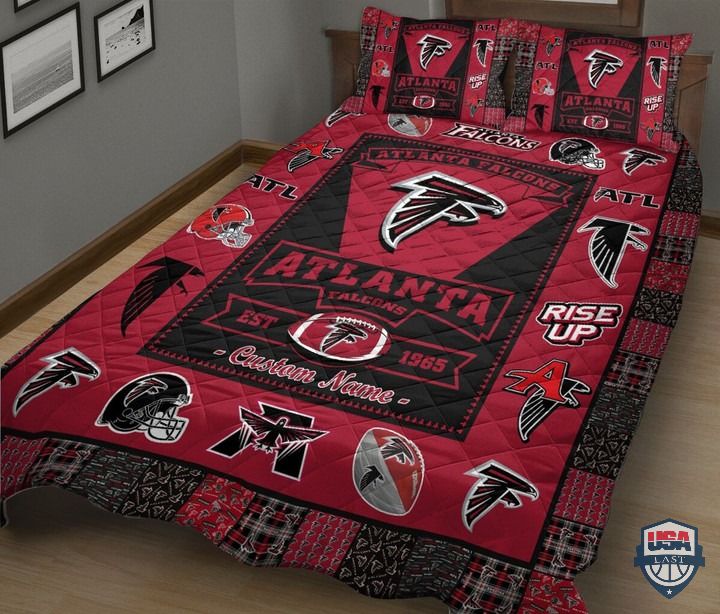 Atlanta-Falcons-Nfl-Logo-History-Personalized-Bedding-Set-2