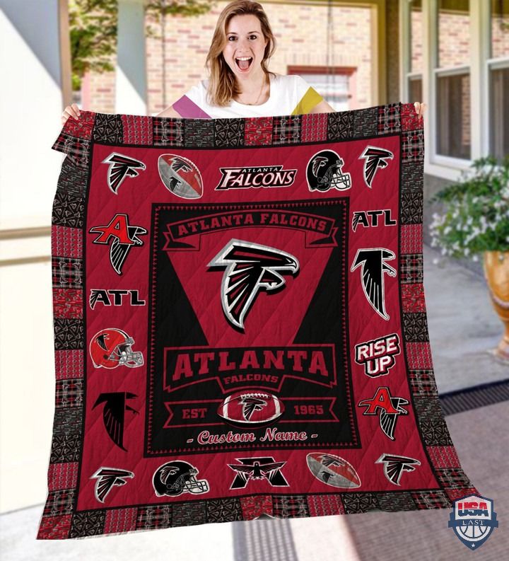 Atlanta Falcons Nfl Logo History Personalized Bedding Set Atlanta Falcons Nfl Logo History Personalized Bedding Set