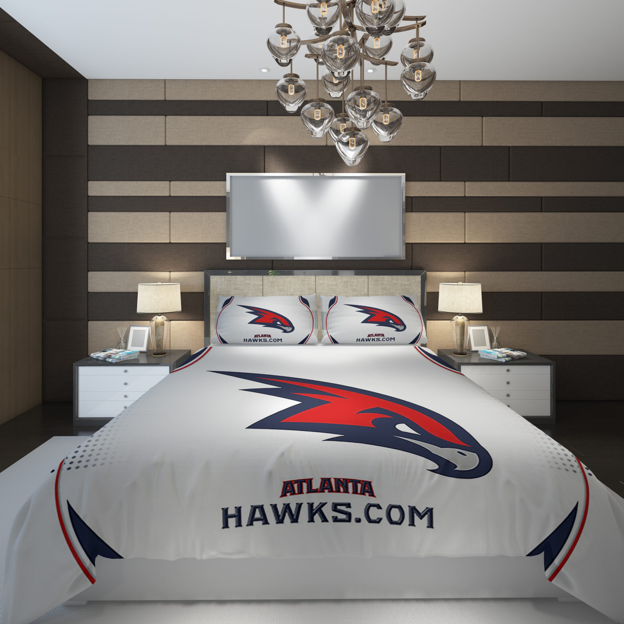 Atlanta Hawks 44 NBA Basketball ize Duvet Cover and Pillowcase Set Bedding Set Atlanta Hawks 44 NBA Basketball ize Duvet Cover and Pillowcase Set Bedding Set
