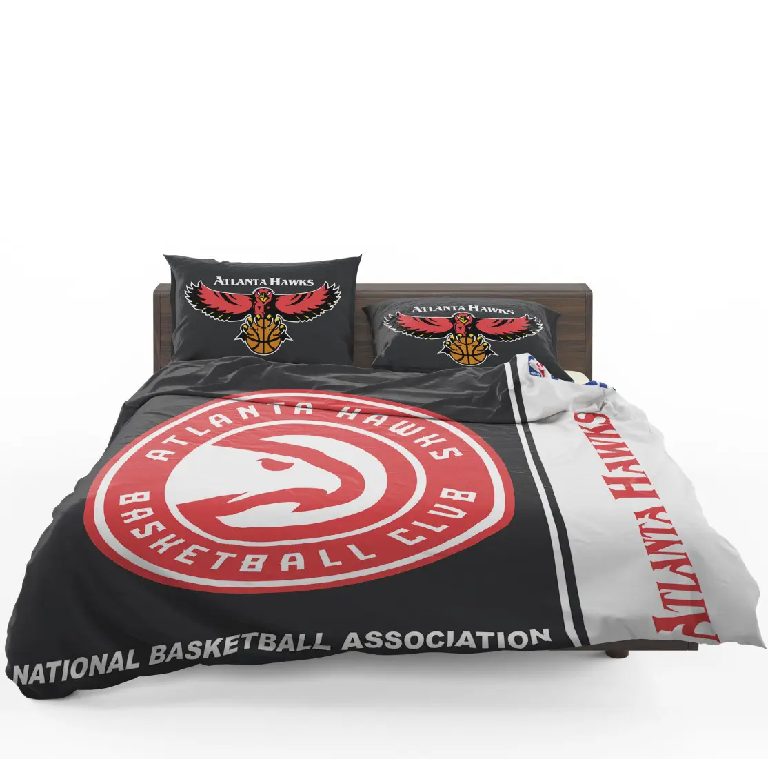Atlanta Hawks NBA Basketball Bedding Set Atlanta Hawks NBA Basketball Bedding Set