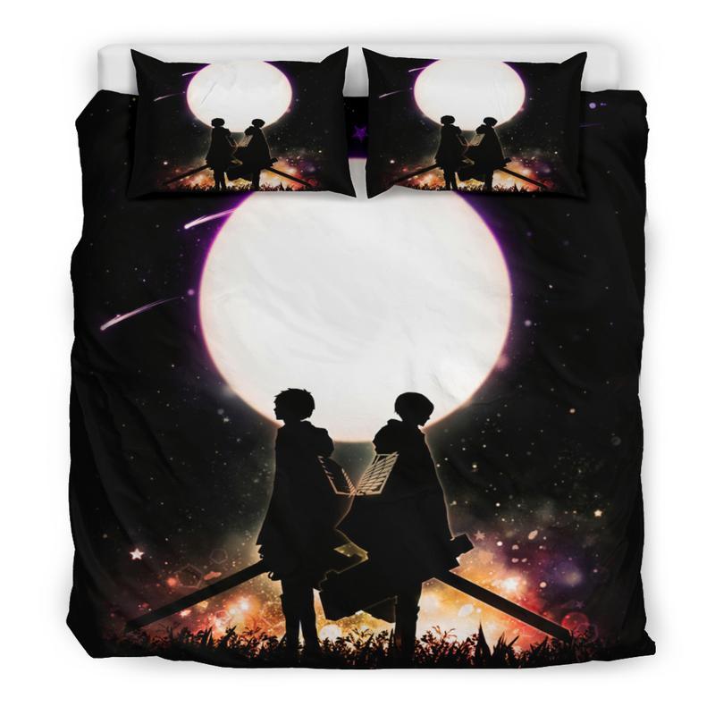 Attack On Titan Duvet Cover and Pillowcase Set Bedding Set 22 Attack On Titan Duvet Cover and Pillowcase Set Bedding Set 22
