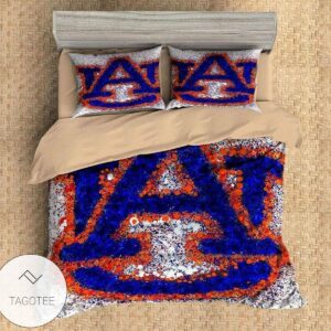 Auburn Tigers Duvet Cover Bedding Set-