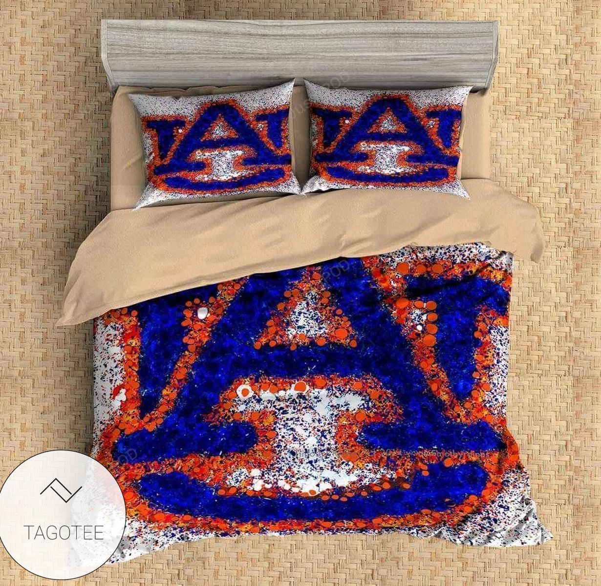 Auburn Tigers Duvet Cover Bedding Set- Auburn Tigers Duvet Cover Bedding Set-