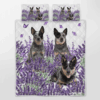 Australian Cattle Lavender Quilt Bedding Set- Limited Edition