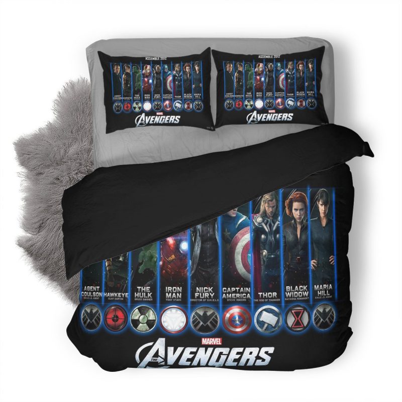 Avenger Duvet Cover and Pillowcase Set Bedding Set 373 Avenger Duvet Cover and Pillowcase Set Bedding Set 373