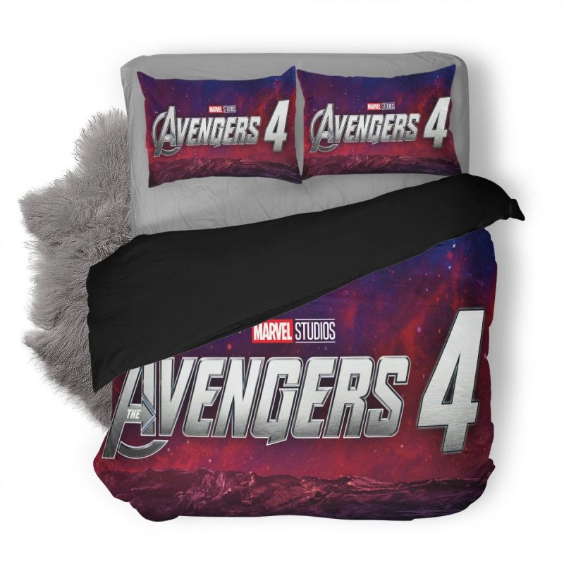 Avengers 4 Duvet Cover and Pillowcase Set Bedding Set 369 Avengers 4 Duvet Cover and Pillowcase Set Bedding Set 369