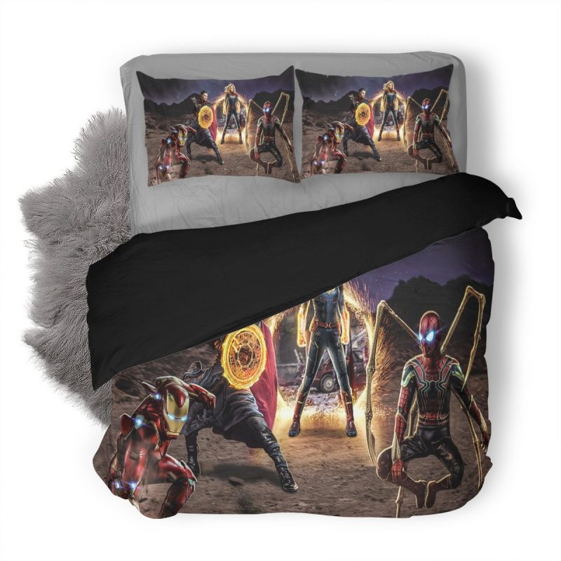 Avengers 4 End Game 3 Duvet Cover and Pillowcase Set Bedding Set Avengers 4 End Game 3 Duvet Cover and Pillowcase Set Bedding Set