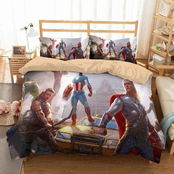 Avengers 5 Duvet Cover and Pillowcase Set Bedding Set Avengers 5 Duvet Cover and Pillowcase Set Bedding Set