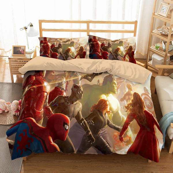 Avengers 7 Duvet Cover and Pillowcase Set Bedding Set Avengers 7 Duvet Cover and Pillowcase Set Bedding Set