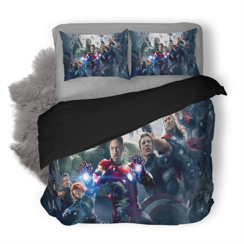 Avengers Age Of Ultron Duvet Cover and Pillowcase Set Bedding Set 5 Avengers Age Of Ultron Duvet Cover and Pillowcase Set Bedding Set 5
