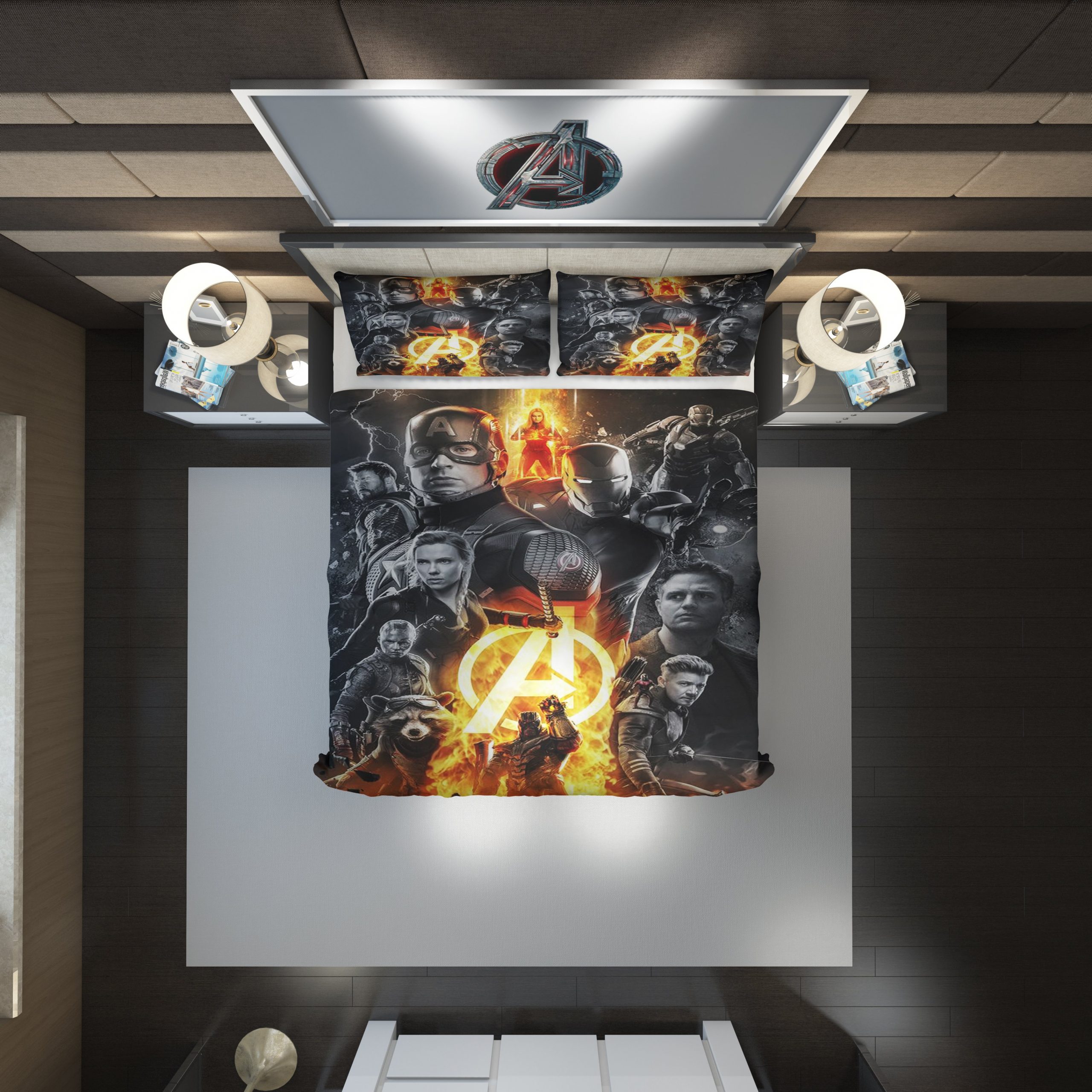 Avengers And Game Duvet Cover and Pillowcase Set Bedding Set Avengers And Game Duvet Cover and Pillowcase Set Bedding Set