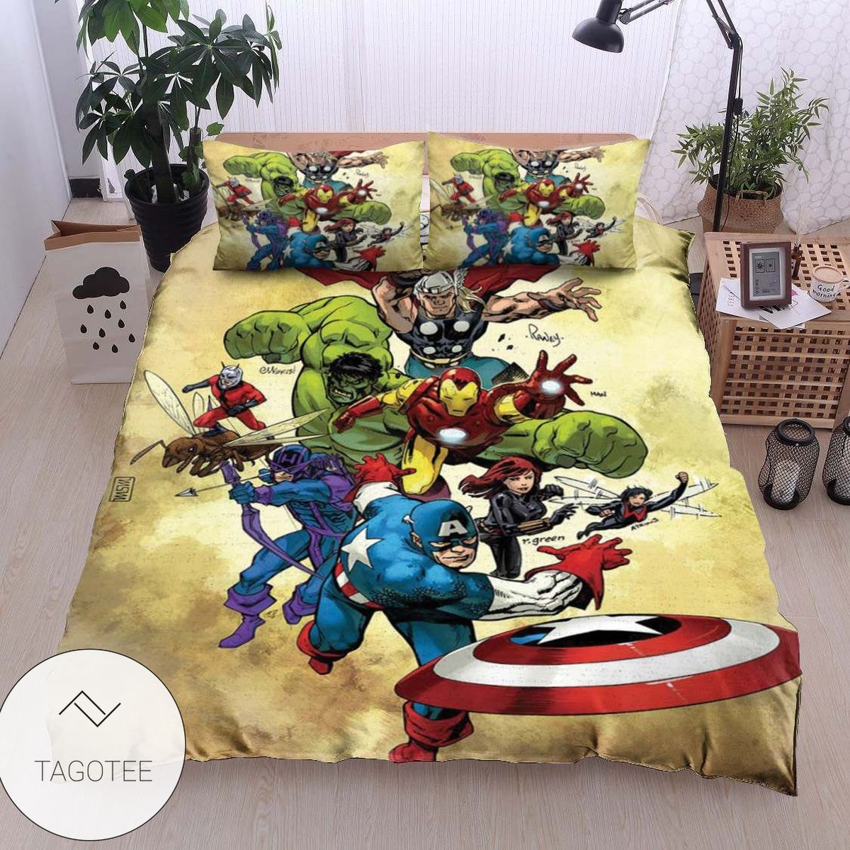 Avengers Bedding Sets (Duvet Cover & Pillow Cases)- Avengers Bedding Sets (Duvet Cover & Pillow Cases)-