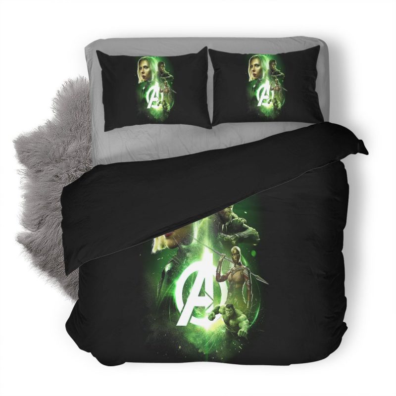 Avengers Duvet Cover and Pillowcase Set Bedding Set 417 Avengers Duvet Cover and Pillowcase Set Bedding Set 417