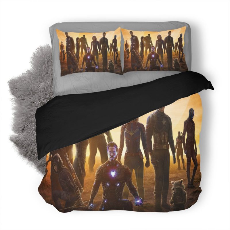 Avengers End Game 14 Duvet Cover and Pillowcase Set Bedding Set Avengers End Game 14 Duvet Cover and Pillowcase Set Bedding Set