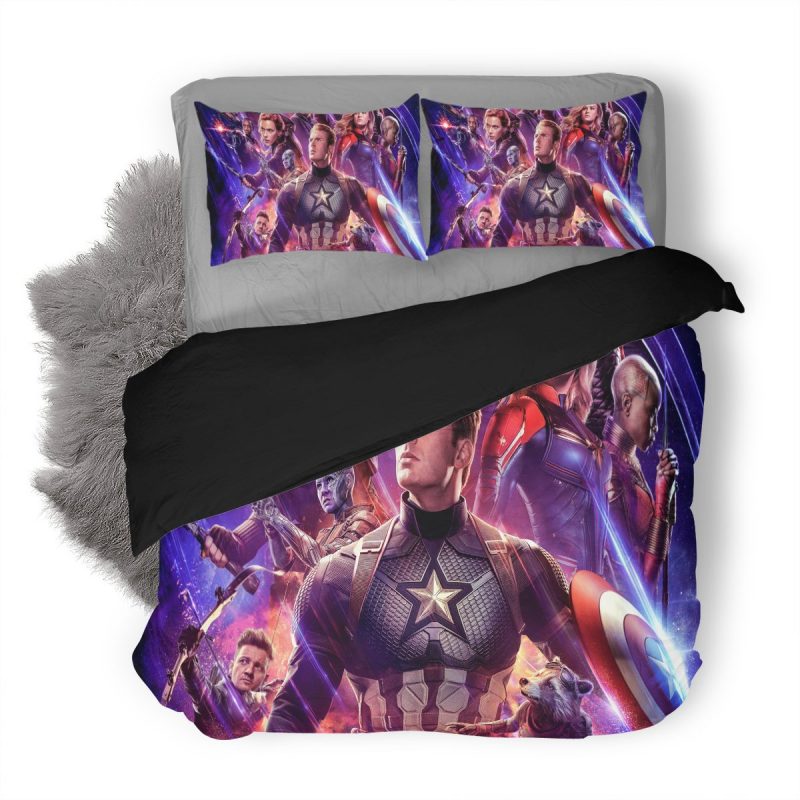 Avengers End Game 15 Duvet Cover and Pillowcase Set Bedding Set Avengers End Game 15 Duvet Cover and Pillowcase Set Bedding Set