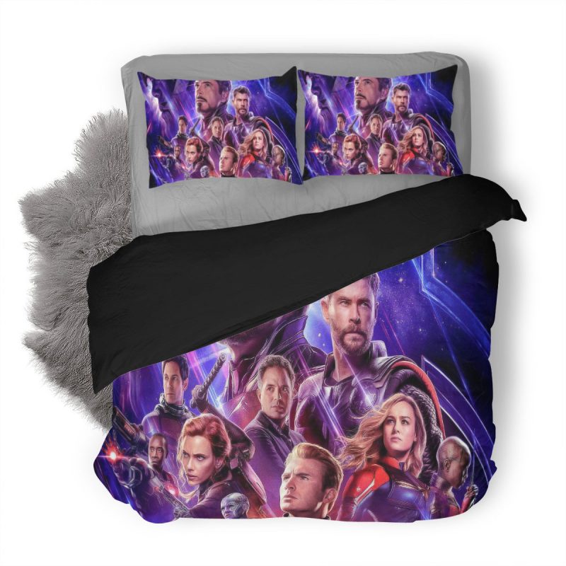 Avengers End Game 16 Duvet Cover and Pillowcase Set Bedding Set Avengers End Game 16 Duvet Cover and Pillowcase Set Bedding Set