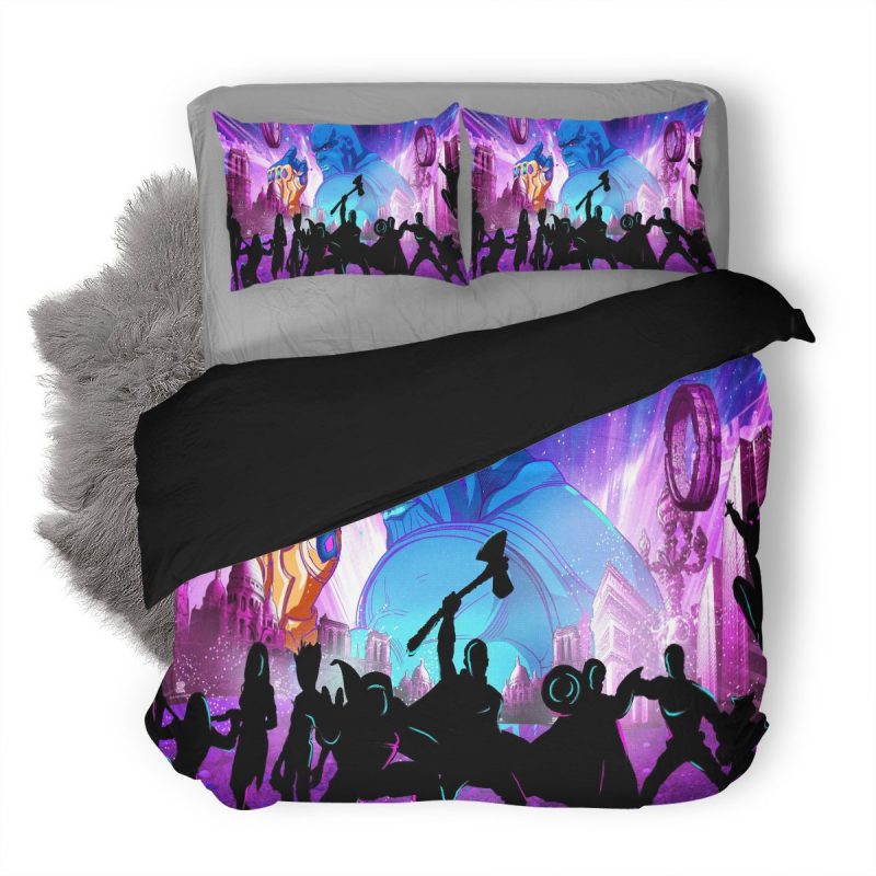 Avengers End Game 17 Duvet Cover and Pillowcase Set Bedding Set Avengers End Game 17 Duvet Cover and Pillowcase Set Bedding Set