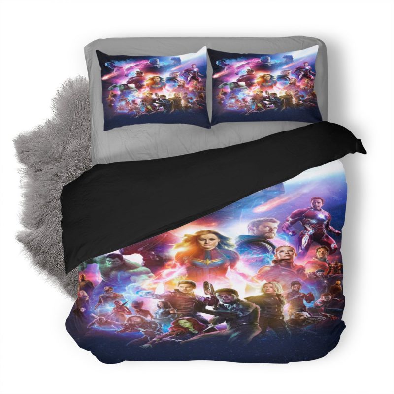 Avengers End Game 23 Duvet Cover and Pillowcase Set Bedding Set Avengers End Game 23 Duvet Cover and Pillowcase Set Bedding Set