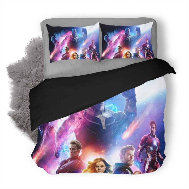Avengers End Game 3 Duvet Cover and Pillowcase Set Bedding Set Avengers End Game 3 Duvet Cover and Pillowcase Set Bedding Set