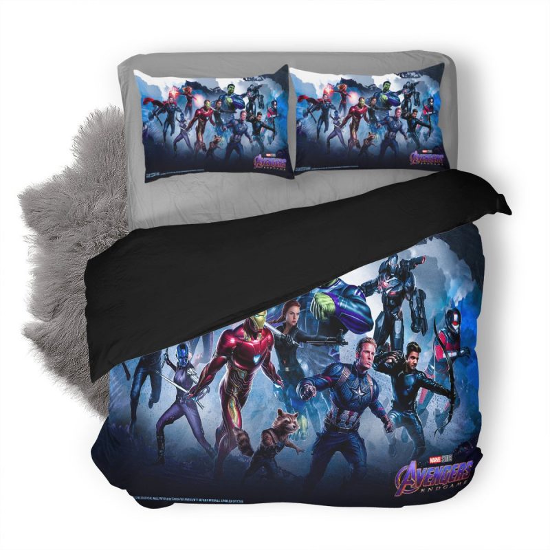 Avengers End Game Duvet Cover and Pillowcase Set Bedding Set 1 Avengers End Game Duvet Cover and Pillowcase Set Bedding Set 1