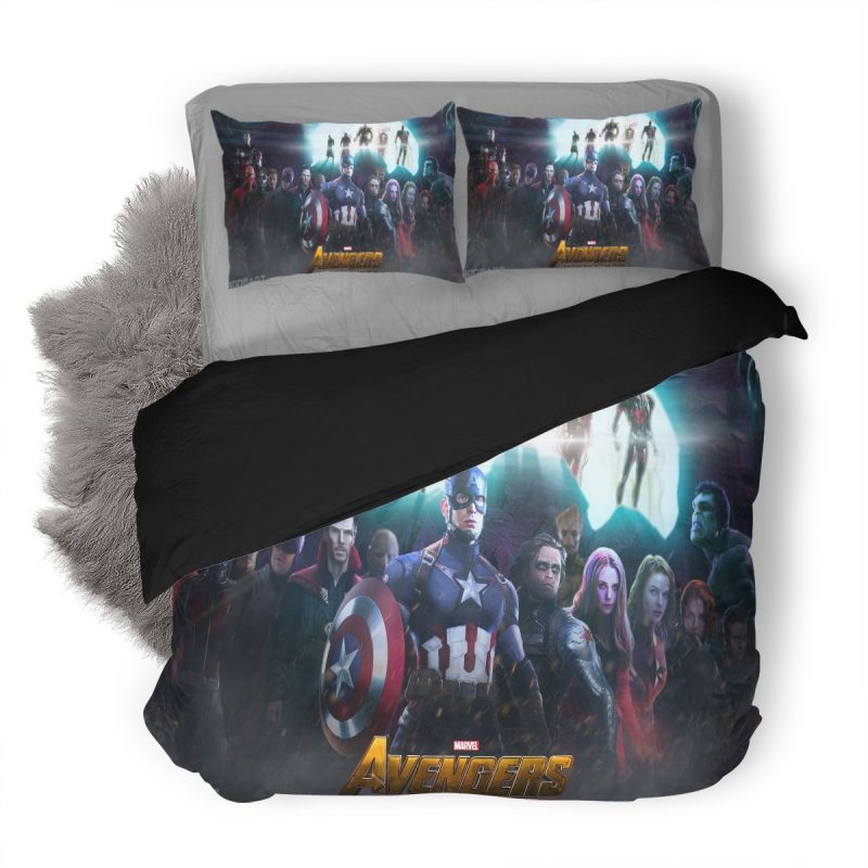 Avengers End Game Duvet Cover and Pillowcase Set Bedding Set 11 Avengers End Game Duvet Cover and Pillowcase Set Bedding Set 11