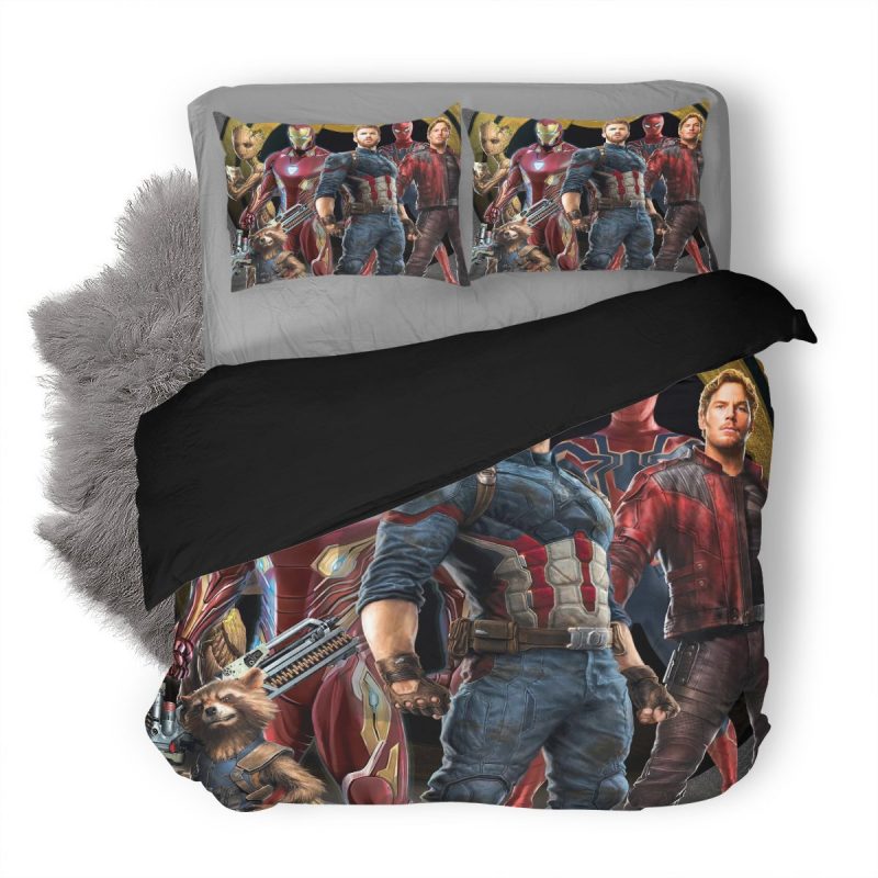 Avengers End Game Duvet Cover and Pillowcase Set Bedding Set 12 Avengers End Game Duvet Cover and Pillowcase Set Bedding Set 12