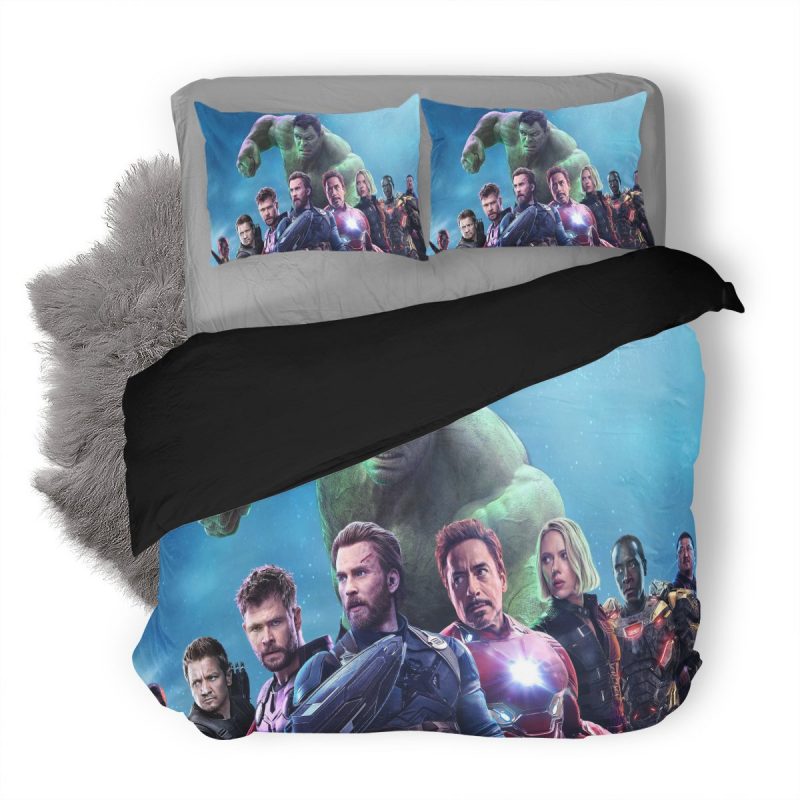 Avengers End Game Duvet Cover and Pillowcase Set Bedding Set 3 Avengers End Game Duvet Cover and Pillowcase Set Bedding Set 3