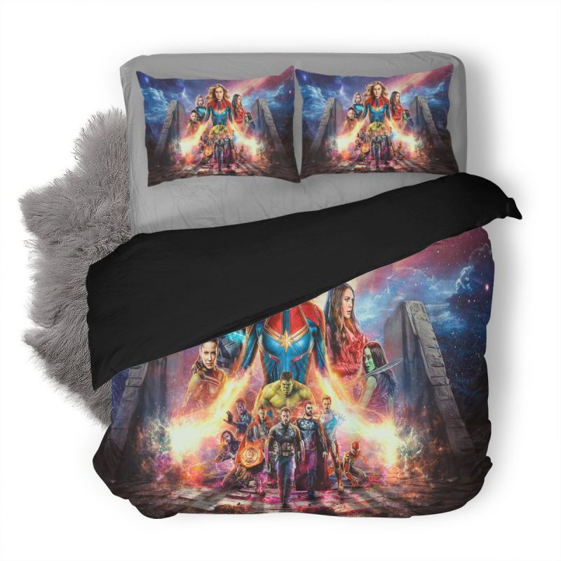 Avengers End Game Duvet Cover and Pillowcase Set Bedding Set 5 Avengers End Game Duvet Cover and Pillowcase Set Bedding Set 5