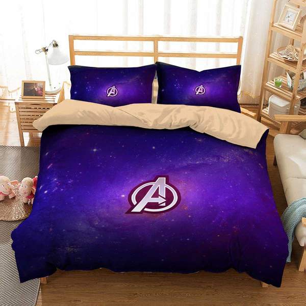 Avengers Endgame Duvet Cover and Pillowcase Set Bedding Set 795 Avengers Endgame Duvet Cover and Pillowcase Set Bedding Set 795