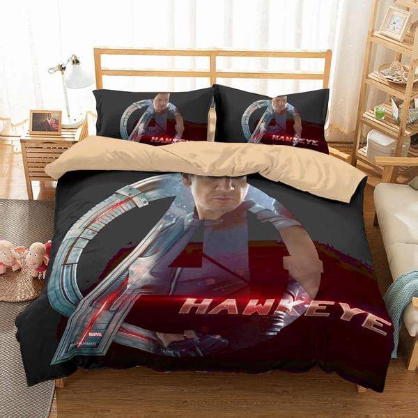 Avengers Endgame Hawkeye Duvet Cover and Pillowcase Set Bedding Set Avengers Endgame Hawkeye Duvet Cover and Pillowcase Set Bedding Set