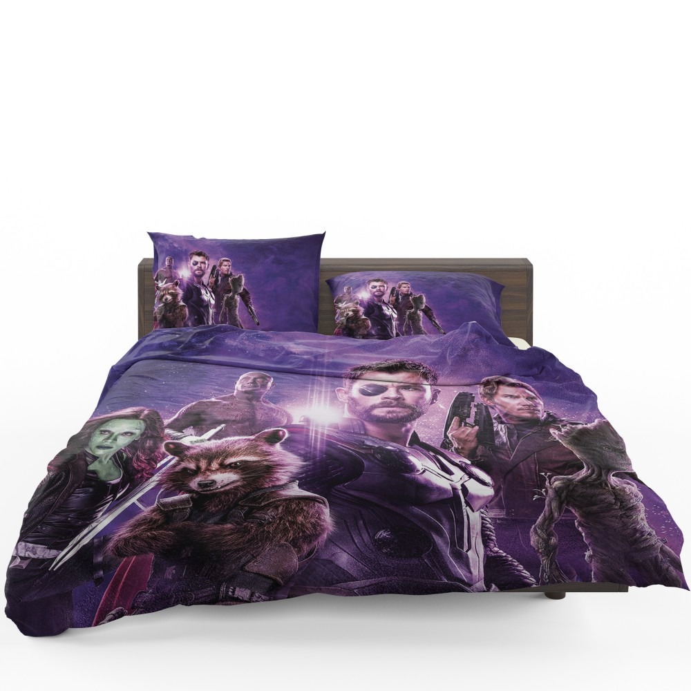 Avengers Infinity War Drax The Destroyer Star Lord Gamora Thor Groot Rocket Raccoon Bedding Set Avengers Infinity War Drax The Destroyer Star Lord Gamora Thor Groot Rocket Raccoon Bedding Set