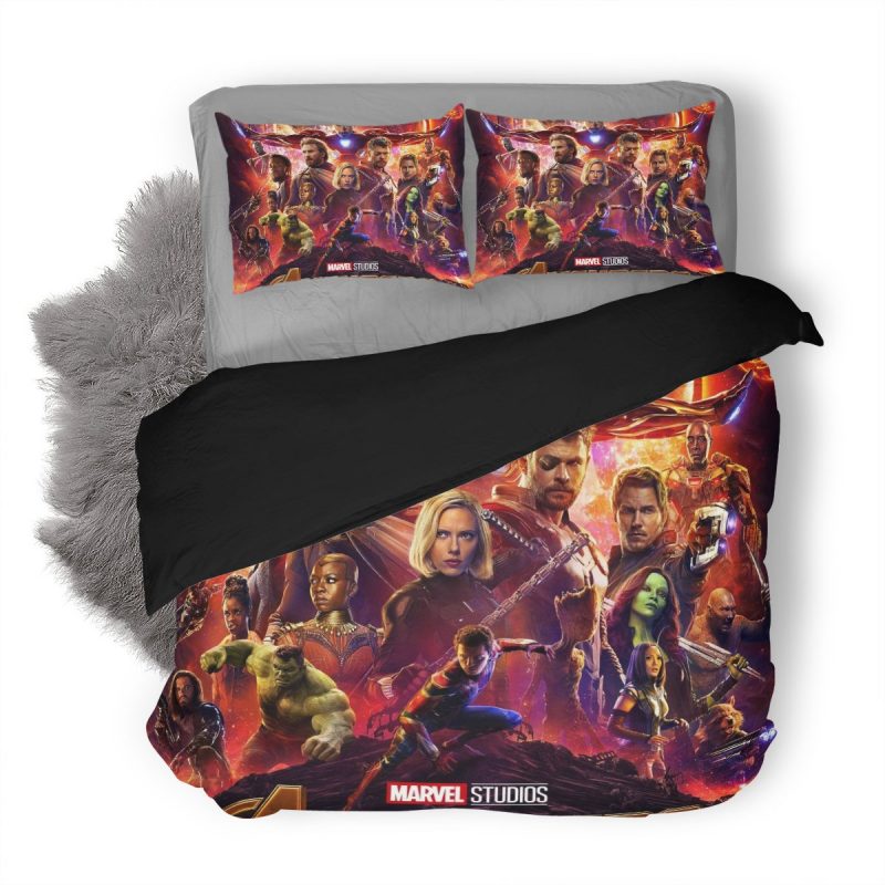 Avengers Infinity War Duvet Cover and Pillowcase Set Bedding Set 364 Avengers Infinity War Duvet Cover and Pillowcase Set Bedding Set 364