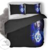 Avengers Infinity War Space Stone Logo Poster Duvet Cover Bedding Set