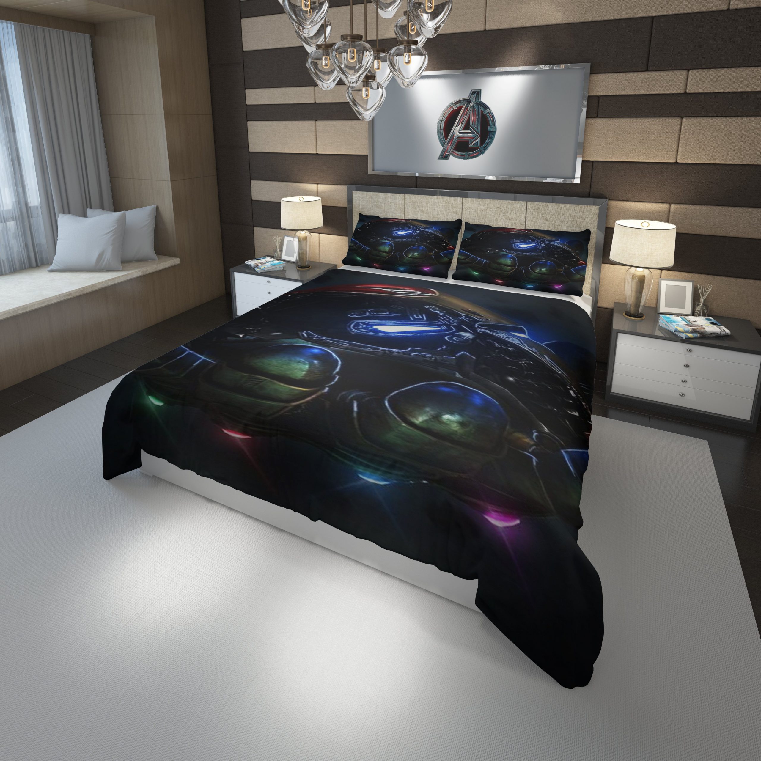 Avengers Iron Man 2 Duvet Cover and Pillowcase Set Bedding Set Avengers Iron Man 2 Duvet Cover and Pillowcase Set Bedding Set
