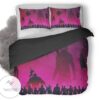 Avengers Superheroes Shadow Poster Duvet Cover Bedding Set