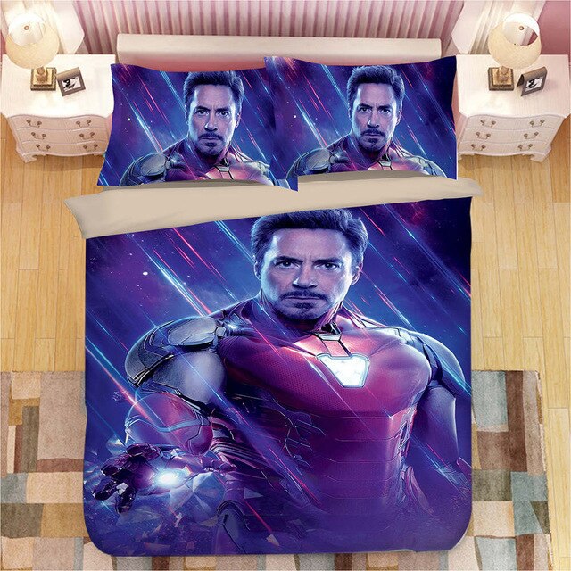 Avengers iron Man 224 Duvet Cover and Pillowcase Set Bedding Set Avengers iron Man 224 Duvet Cover and Pillowcase Set Bedding Set