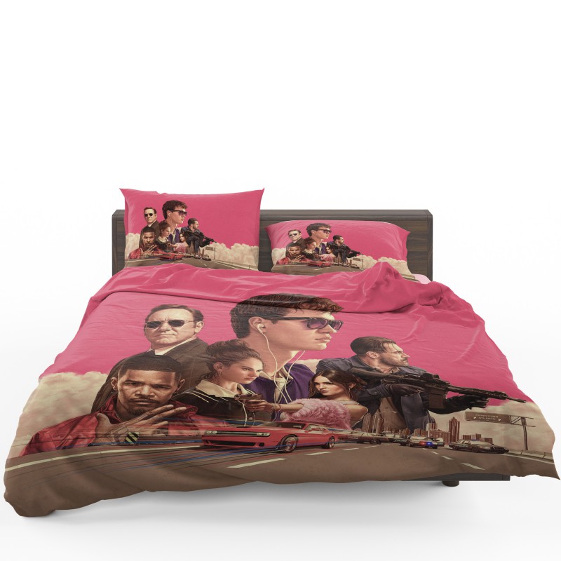 Baby Driver Movie Kids Bedding Set Baby Driver Movie Kids Bedding Set