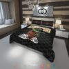 Baby Yoda Gucci Black Pattern Bedding Set